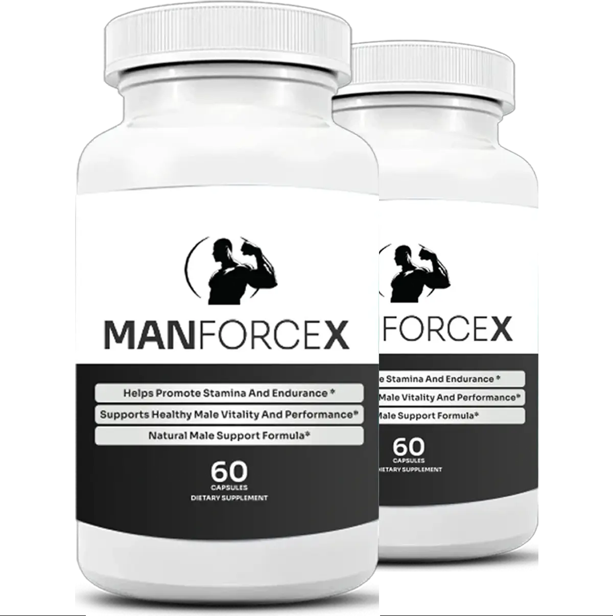 ManForceX supplement bottle